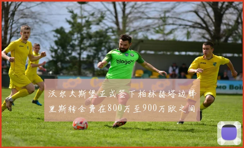 沃尔夫斯堡正式签下柏林赫塔边锋里斯转会费在800万至900万欧之间